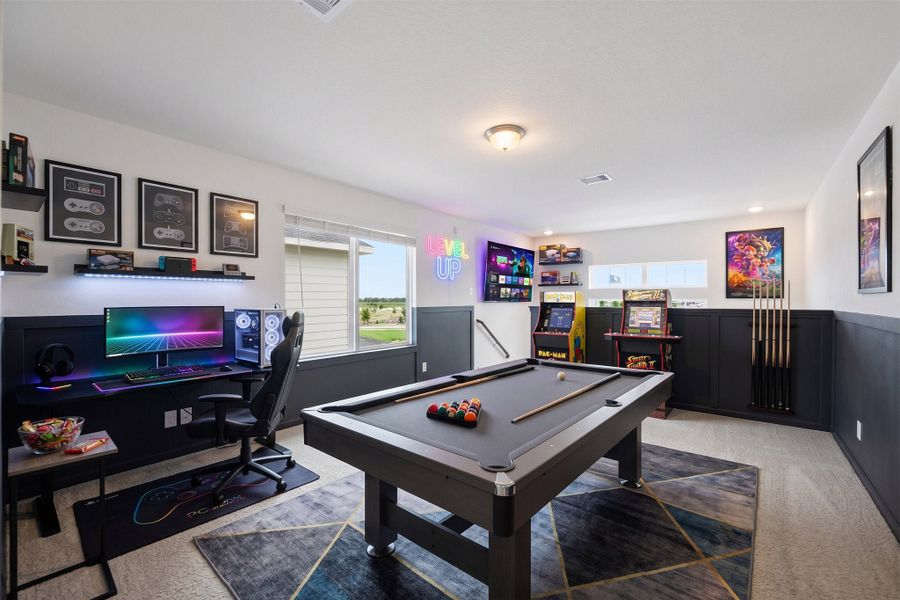 Furnished interior view inside a new home in Austin Point, Richmond (Image 17).