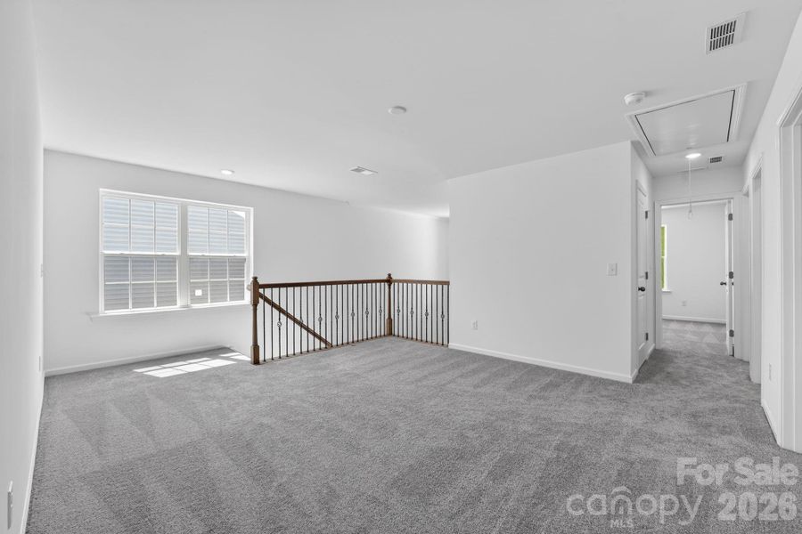Spacious, unfurnished interior of a new home in Shannon Woods, Maiden (Image 29). Spacious, unfurnished interior of a new home in Shannon Woods, Maiden (Image 29).