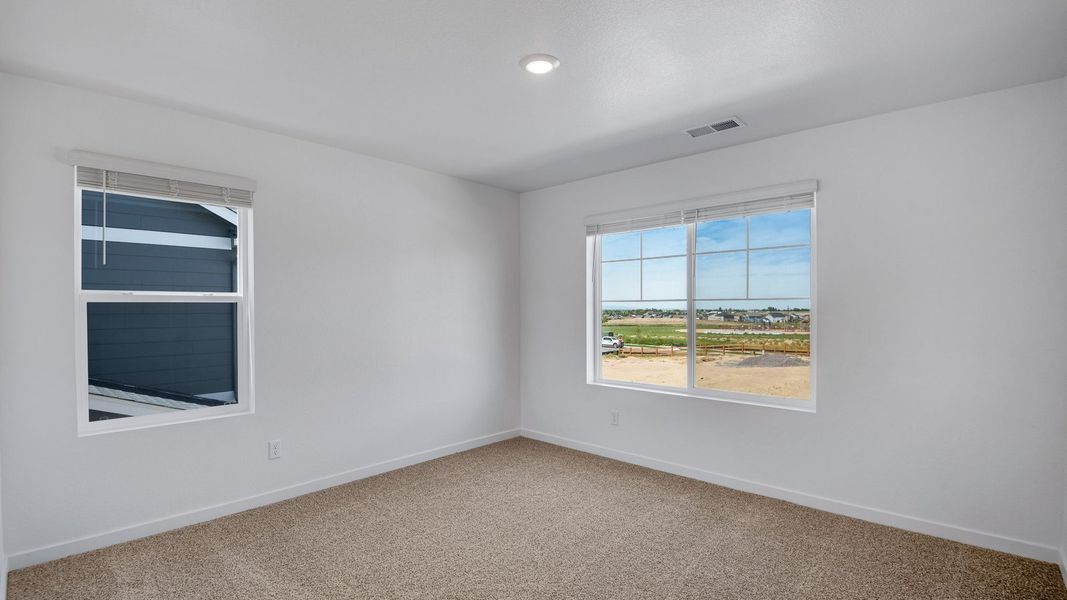 Spacious, unfurnished interior of a new home in Vista Meadows, Fort Lupton (Image 20). Spacious, unfurnished interior of a new home in Vista Meadows, Fort Lupton (Image 20).