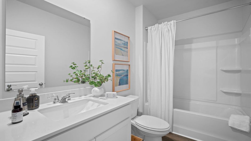 Furnished interior view inside a new home in Stockyard, Statesboro (Image 25).