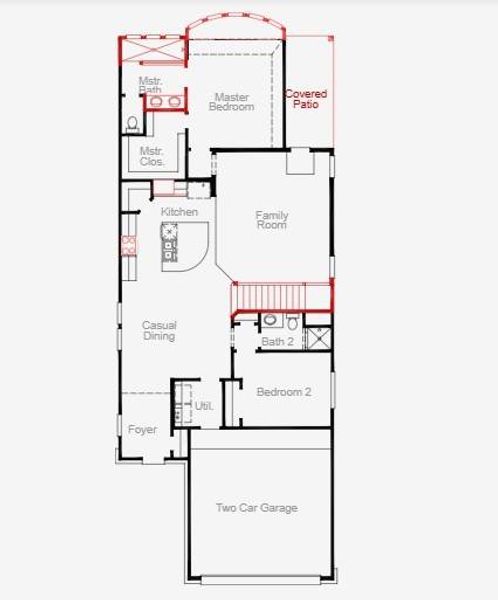 2D floor plan layout of this home in , Richmond, TX (Image 3). 2D floor plan layout of this home in , Richmond, TX (Image 3).