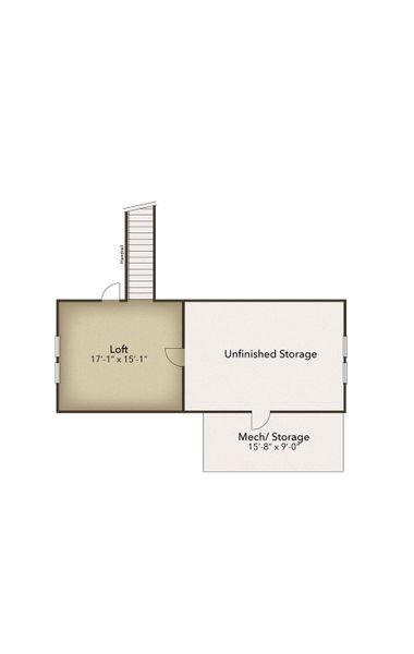 2D floor plan layout of this home in Bridgewater - Waterside Village, Little River, SC (Image 5).