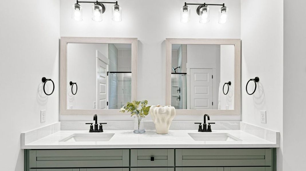 Representative furnished interior of a home built from the Vanderbilt by Pulte Homes in Fishers Wood, Columbia (Image 13).