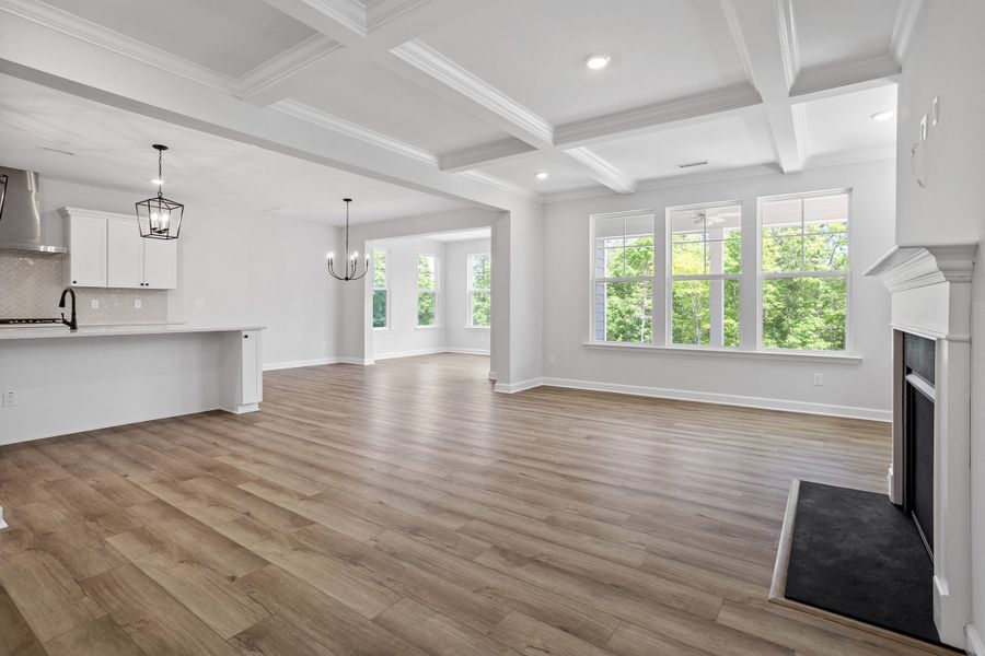 Spacious, unfurnished interior of a new home in Sweetbrier, Durham (Image 23). Spacious, unfurnished interior of a new home in Sweetbrier, Durham (Image 23).