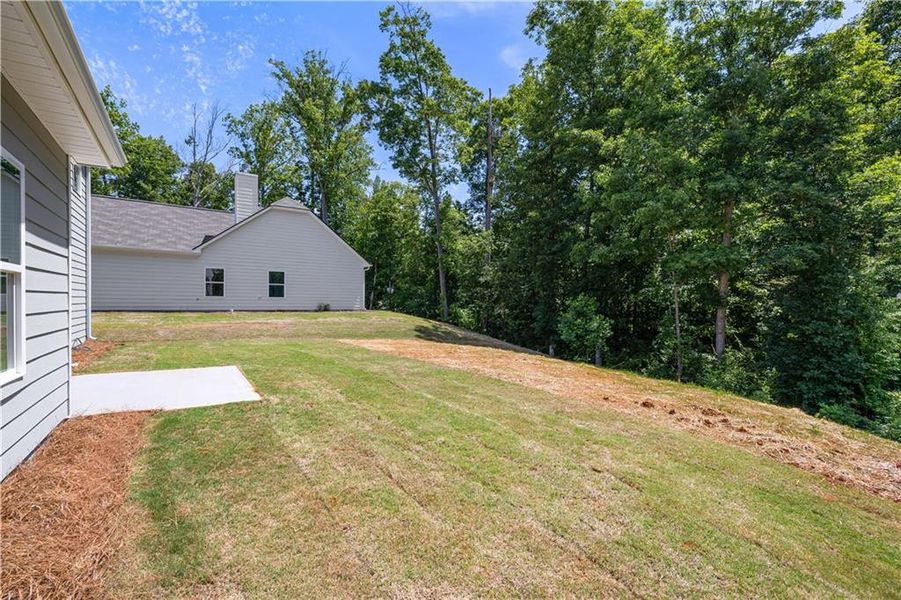 Exterior details and patio area of a home in , Villa Rica (Image 4).