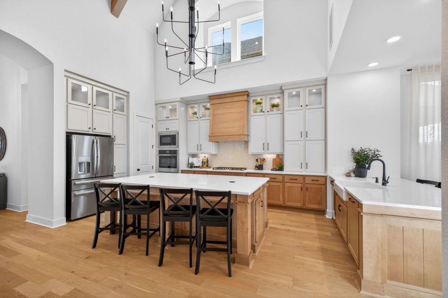 Furnished interior view inside a new home in Cross Creek West, Fulshear (Image 18).