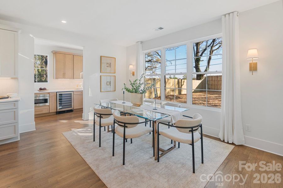 Furnished interior view inside a new home in , Charlotte (Image 34). Furnished interior view inside a new home in , Charlotte (Image 34).