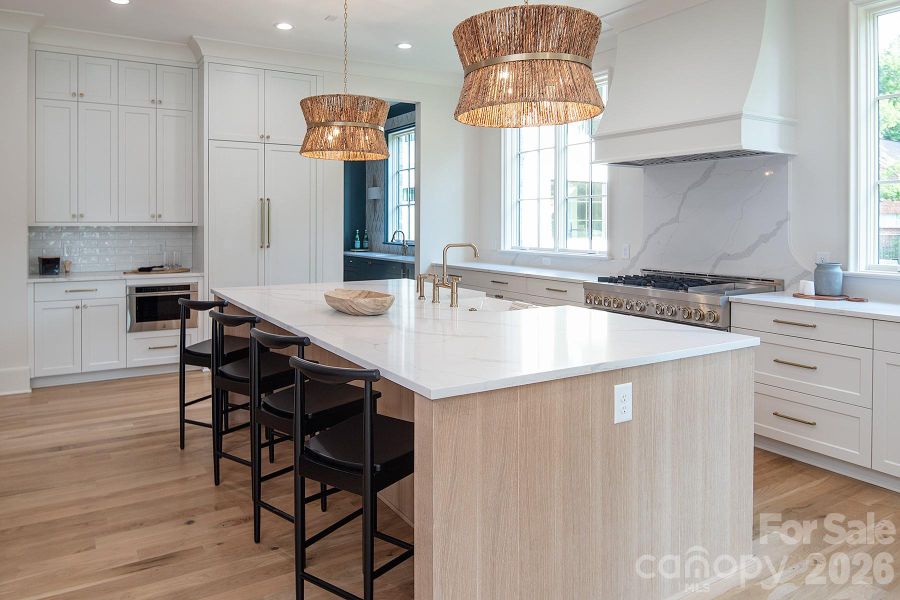 Furnished interior view inside a new home in , Charlotte (Image 27).