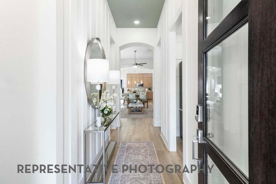Furnished interior view inside a new home in Kresston, Montgomery (Image 25).