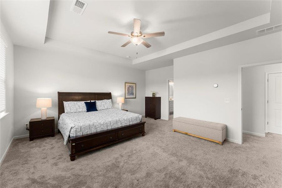 Furnished interior view inside a new home in , Canton (Image 19). Furnished interior view inside a new home in , Canton (Image 19).
