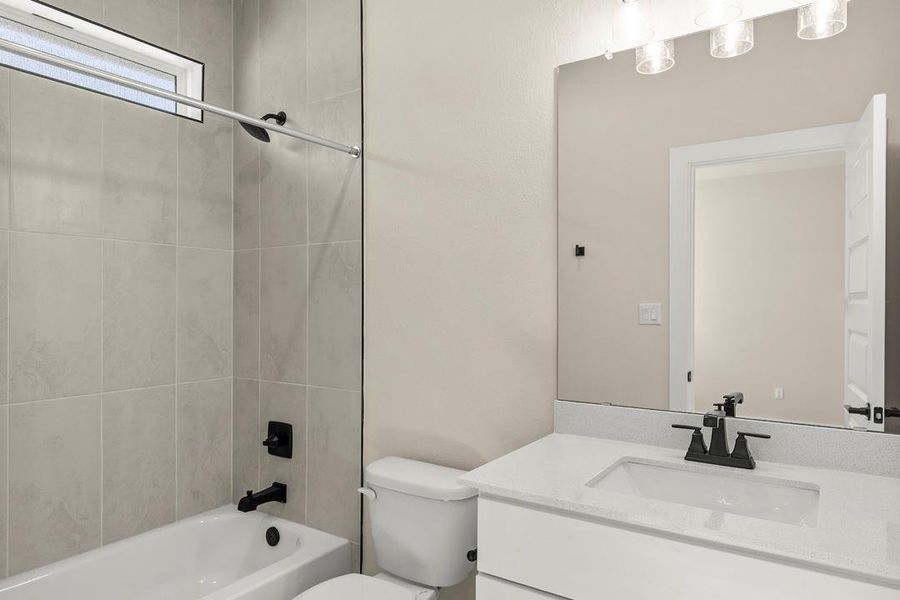 Furnished interior view inside a new home in Terrace Collection at Heritage, Dripping Springs (Image 6). Furnished interior view inside a new home in Terrace Collection at Heritage, Dripping Springs (Image 6).