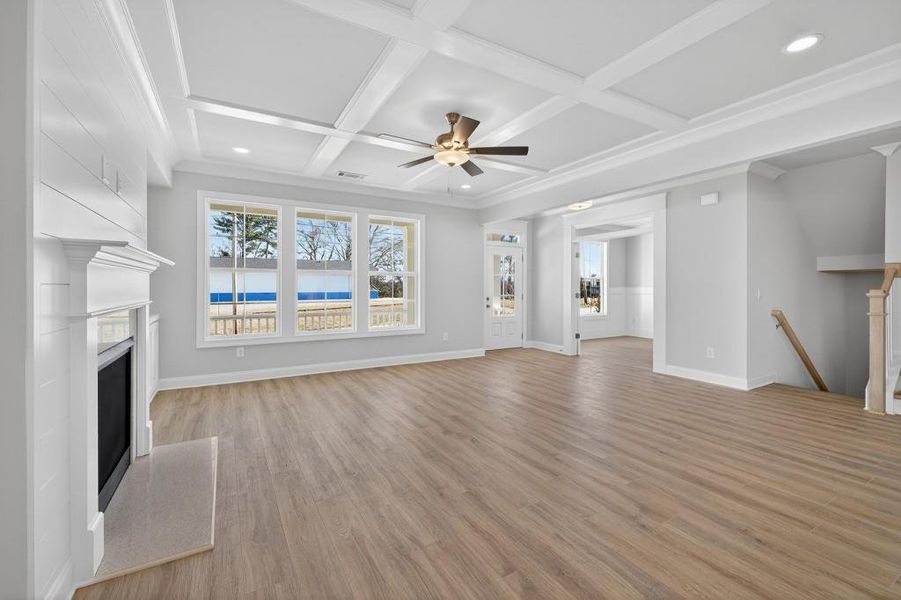 Spacious, unfurnished interior of a new home in Hemingway, Flowery Branch (Image 14).