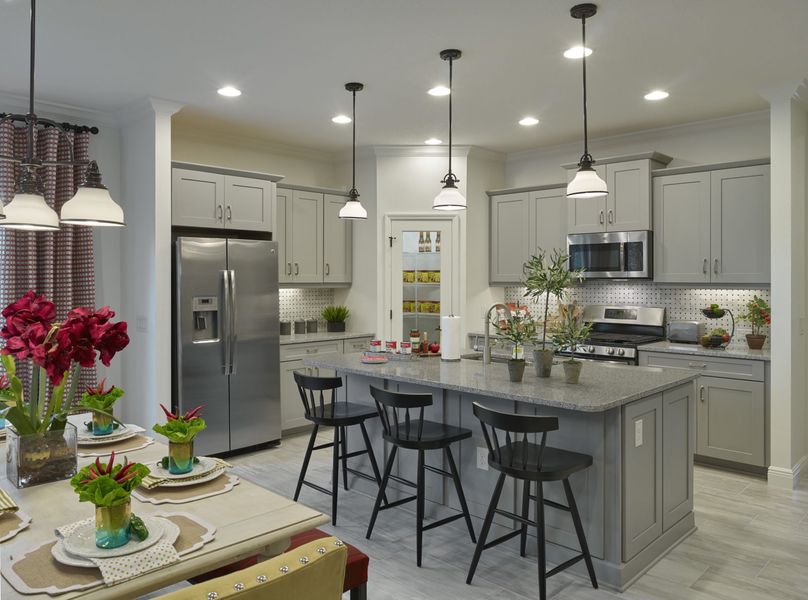 Representative furnished interior of a home built from the Laurel 2 by Neal Communities in Palm Grove, Bradenton (Image 7).