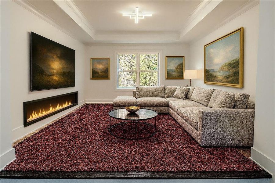 Furnished interior view inside a new home in , Monroe (Image 18). Furnished interior view inside a new home in , Monroe (Image 18).