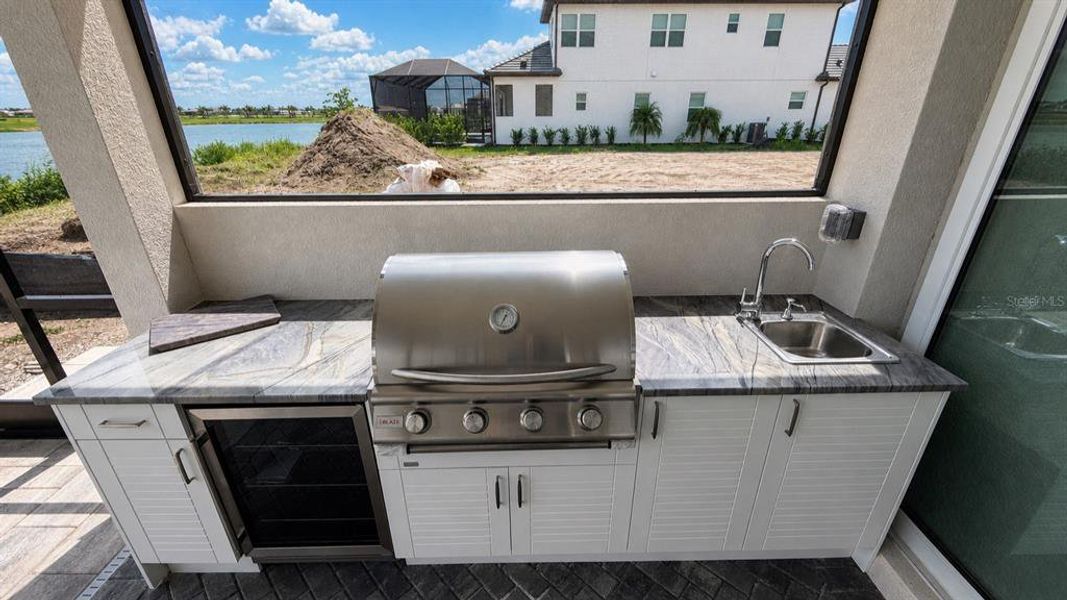 Exterior details and patio area of a home in Shellstone at Waterside, Sarasota (Image 35). Exterior details and patio area of a home in Shellstone at Waterside, Sarasota (Image 35).