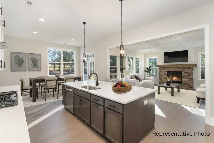 Furnished interior view inside a new home in Edmunds Farm, Clover (Image 7).