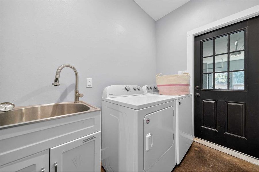 Laundry area featuring washer and dryer Laundry area featuring washer and dryer