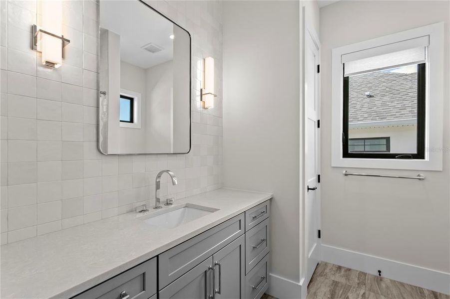 Furnished interior view inside a new home in , Tampa (Image 26). Furnished interior view inside a new home in , Tampa (Image 26).