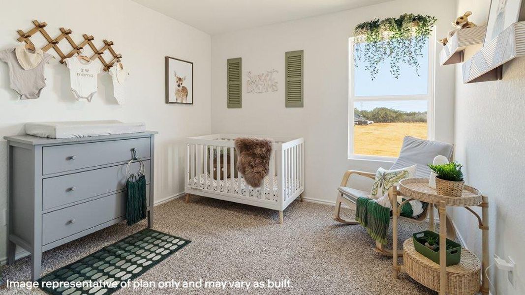 Furnished interior view inside a new home in Hickory Ridge, Elmendorf (Image 33).