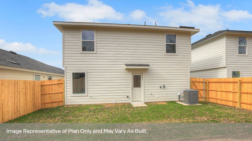 Exterior details and patio area of a home in Spring Valley, New Braunfels (Image 3).