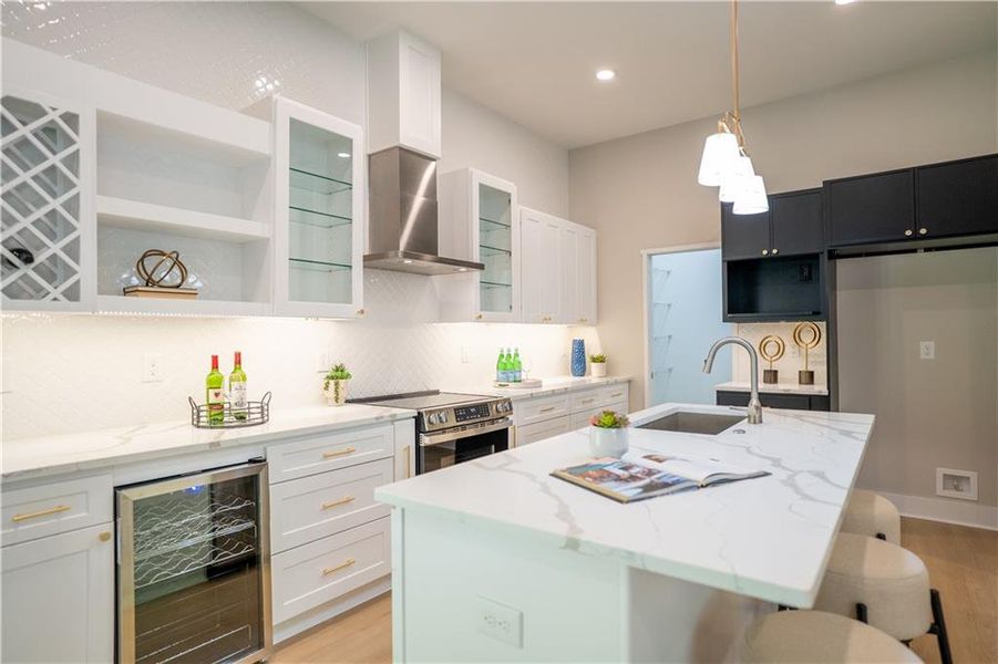 Furnished interior view inside a new home in , Snellville (Image 14).