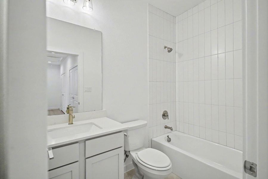 Furnished interior view inside a new home in , Houston (Image 3).