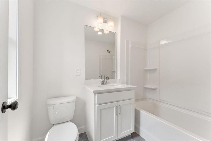 Furnished interior view inside a new home in Townes at South Main, Kennesaw (Image 6).