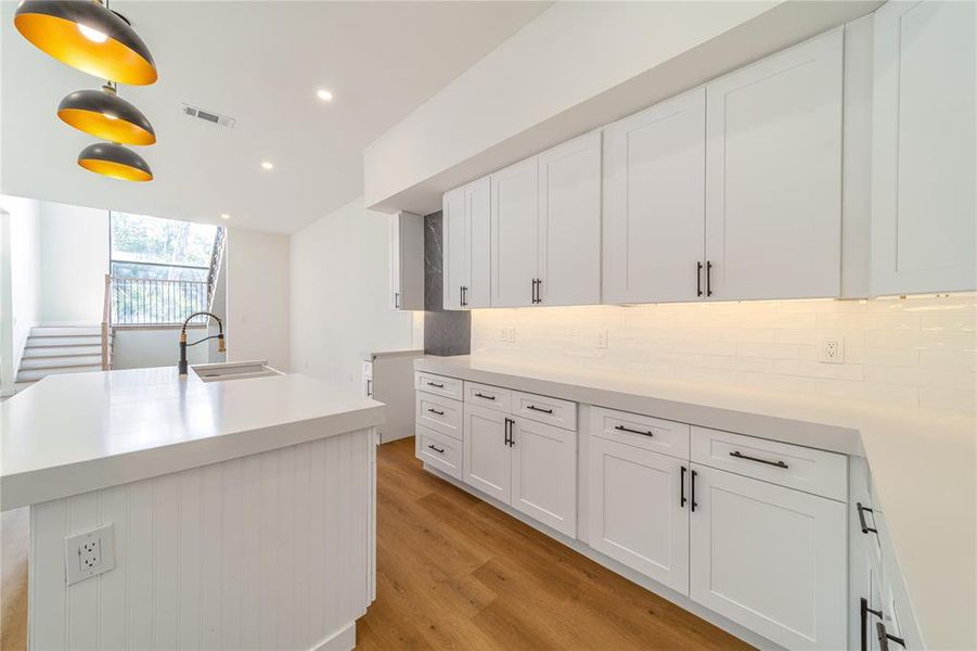 Furnished interior view inside a new home in , Dallas (Image 12).