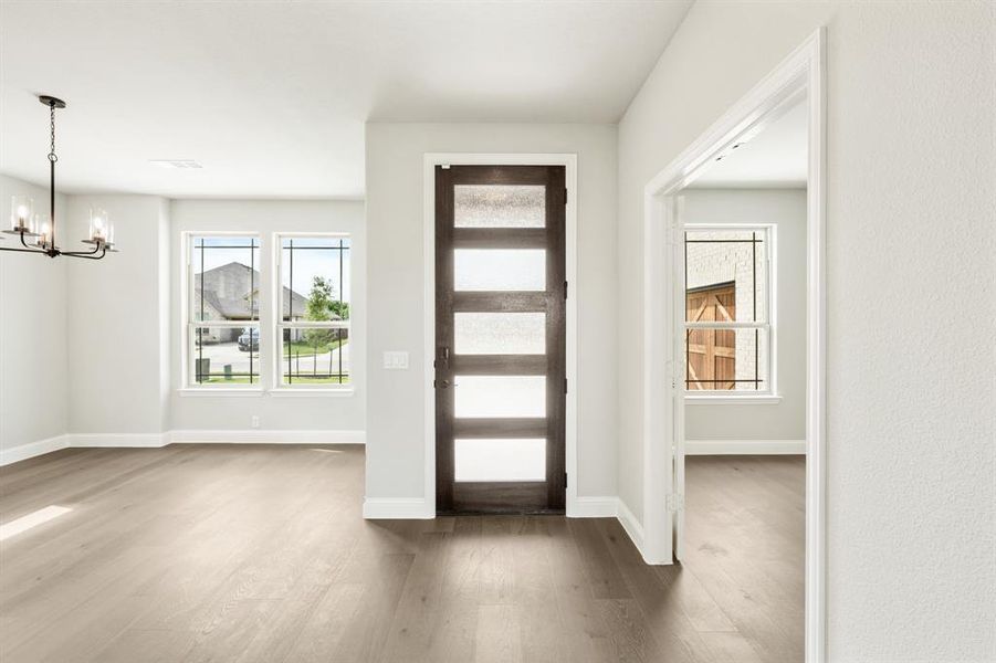 Spacious, unfurnished interior of a new home in The Oaks, Red Oak (Image 23). Spacious, unfurnished interior of a new home in The Oaks, Red Oak (Image 23).