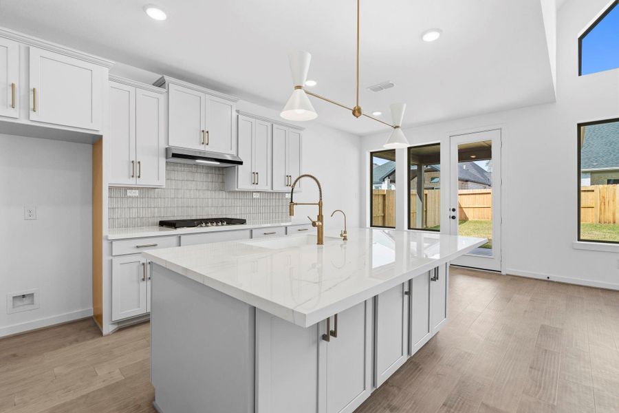 Furnished interior view inside a new home in Sienna 45', 50', Missouri City (Image 14).