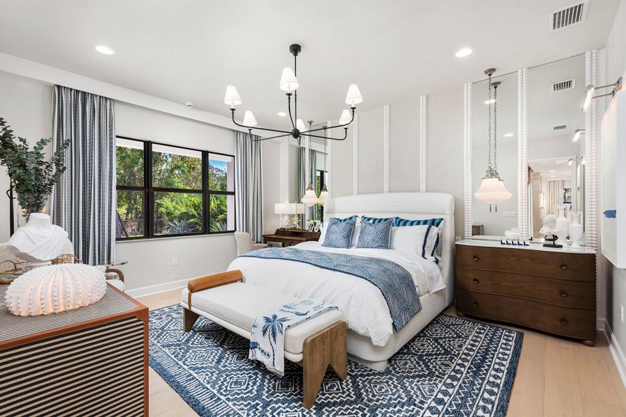 Representative furnished interior of a home built from the Belize by GL Homes in Valencia Harbor (55+), Fort Myers (Image 13).