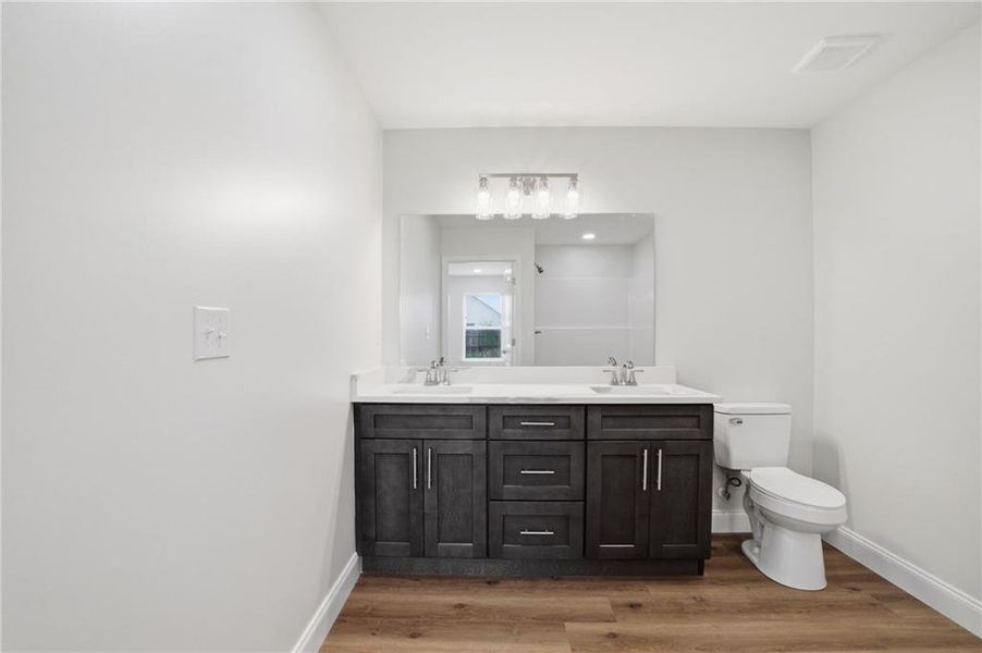 Furnished interior view inside a new home in , Eton (Image 13).