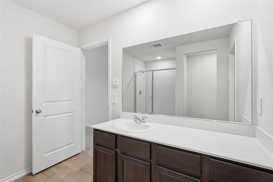Furnished interior view inside a new home in , Princeton (Image 9).