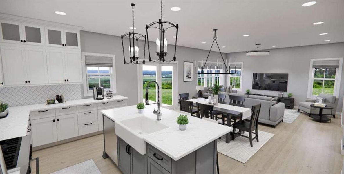 Furnished interior view inside a new home in , Carrollton (Image 36).