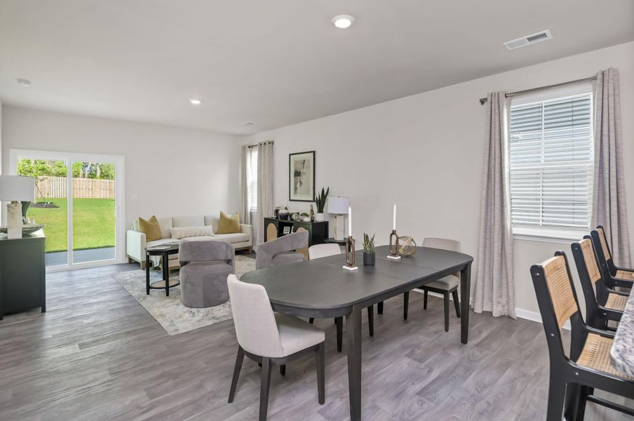 Furnished interior view inside a new home in Mulberry Landing, Orangeburg (Image 5).
