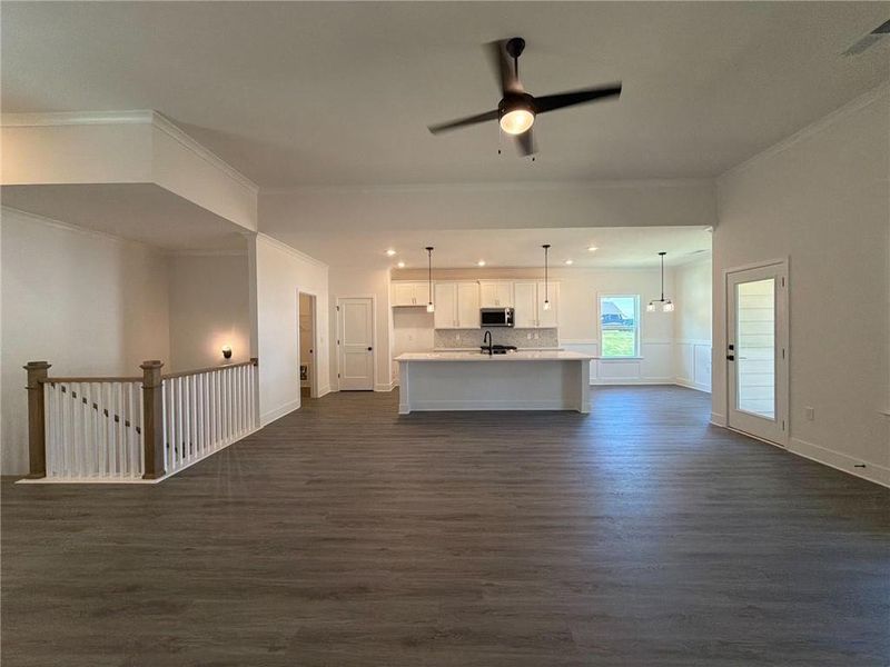Spacious, unfurnished interior of a new home in Tuscany Hills, Douglasville (Image 21).