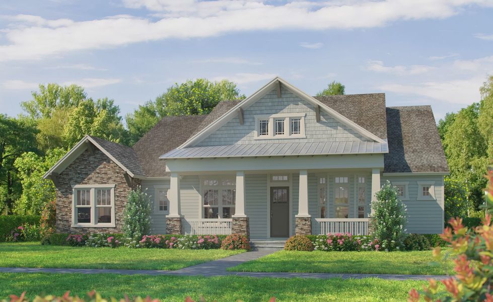Representative exterior photo of a completed home built from the Cypress by ICI Homes in Seven Pines, Jacksonville, FL (Image 2). Representative exterior photo of a completed home built from the Cypress by ICI Homes in Seven Pines, Jacksonville, FL (Image 2).