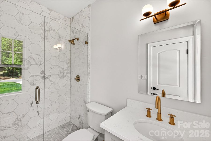 Furnished interior view inside a new home in , Mint Hill (Image 35).