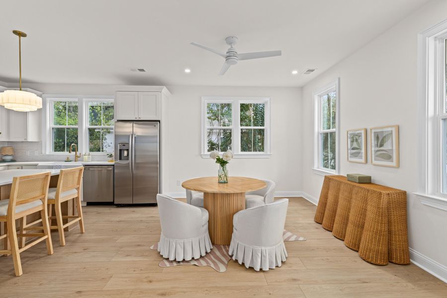 Furnished interior view inside a new home in Park Circle Single Family Homes, North Charleston (Image 28).