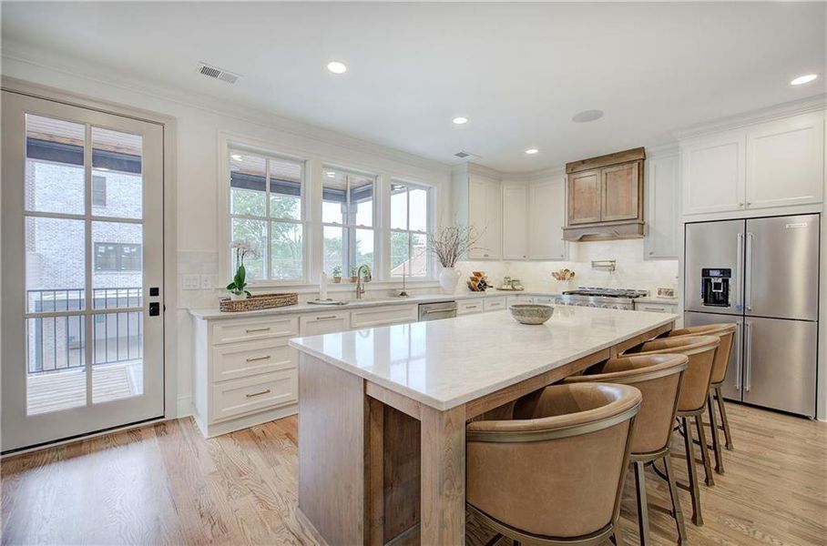 Furnished interior view inside a new home in , Cartersville (Image 17).