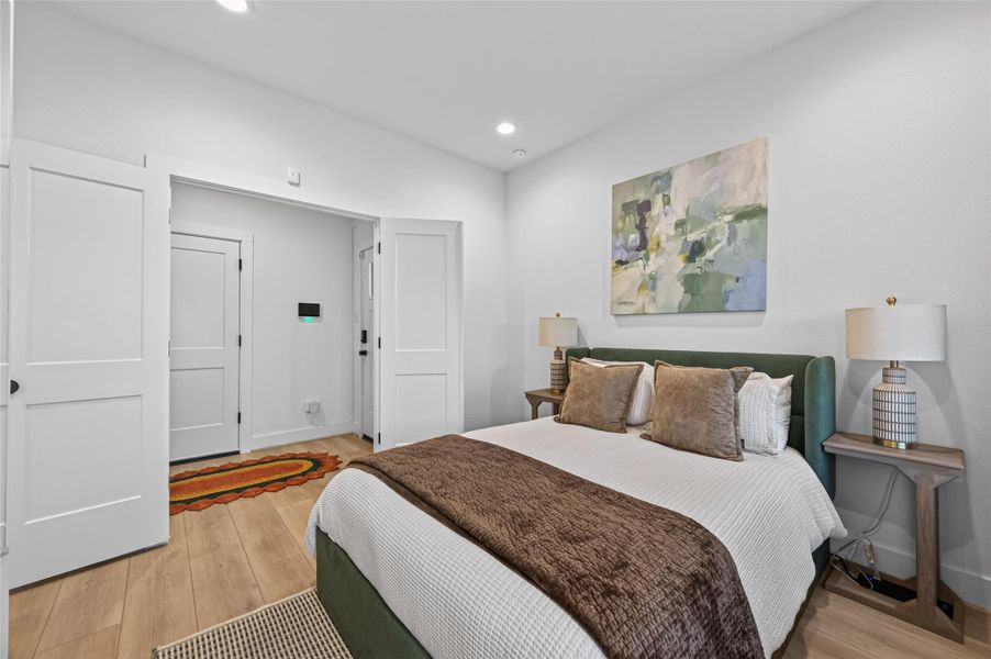 Furnished interior view inside a new home in , Houston (Image 12).