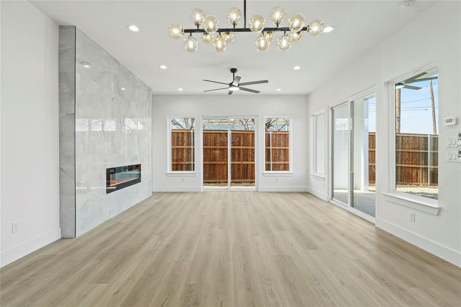Spacious, unfurnished interior of a new home in , Dallas (Image 12). Spacious, unfurnished interior of a new home in , Dallas (Image 12).