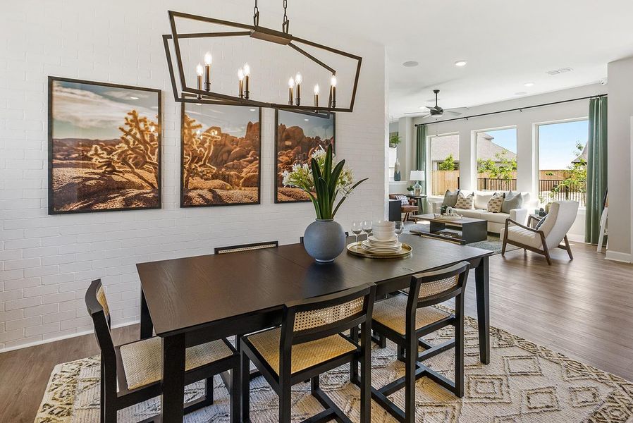 Furnished interior view inside a new home in Prairieland Village 40' Homesites, Cypress (Image 9). Furnished interior view inside a new home in Prairieland Village 40' Homesites, Cypress (Image 9).