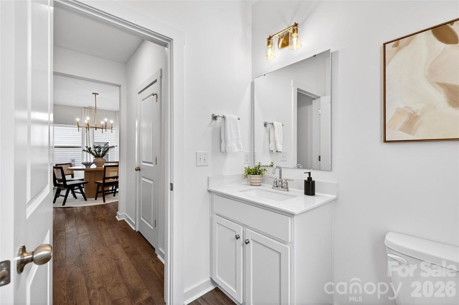 Furnished interior view inside a new home in Morrow Brook, Albemarle (Image 17).