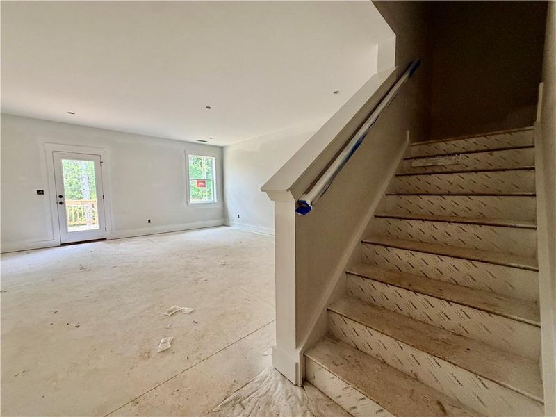In-progress construction of a new home in Arbor West, Dawsonville, GA (Image 29).