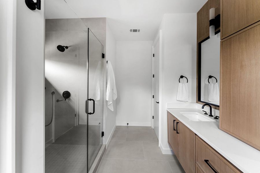 Furnished interior view inside a new home in , Austin (Image 12).