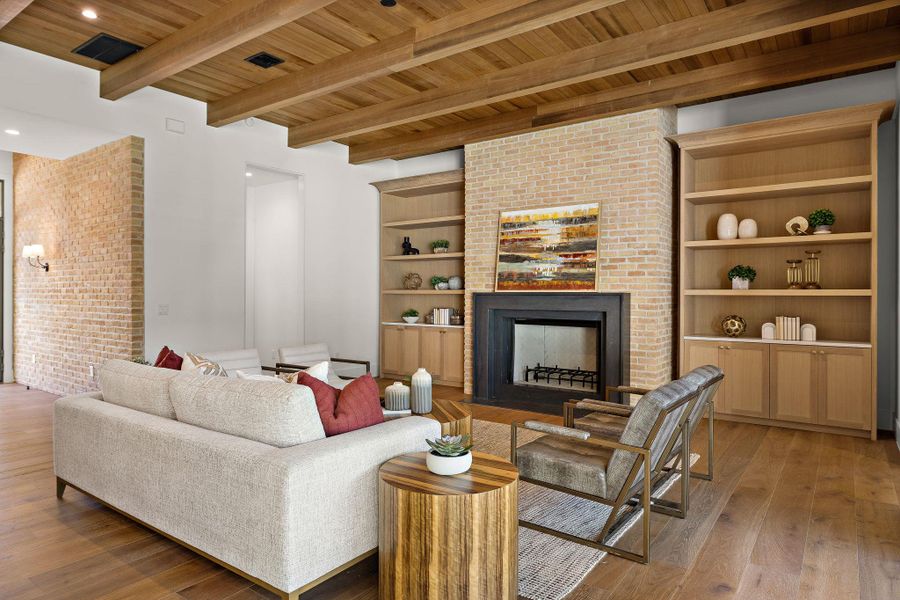 Furnished interior view inside a new home in , Austin (Image 4).