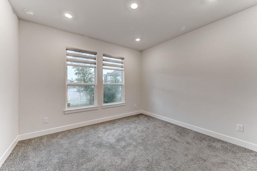 Spacious, unfurnished interior of a new home in , Cypress (Image 41).