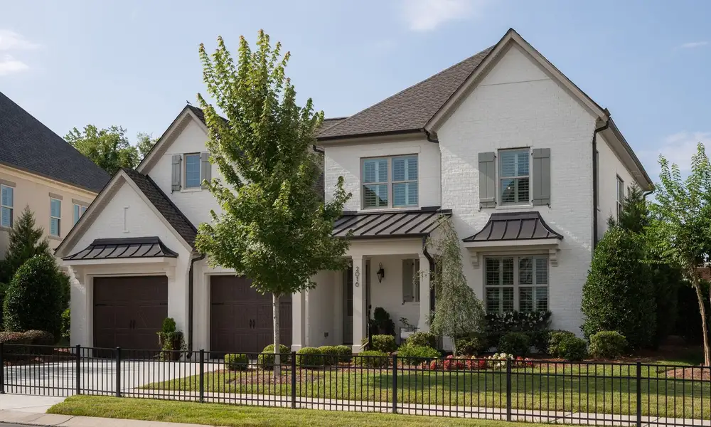 Representative exterior photo of a completed home built from the Marin by Classica Homes in McLean - Hunts Point, Belmont, NC (Image 41).