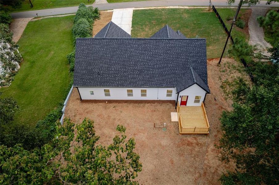 Front exterior of a new home in , Stockbridge, GA, highlighting curb appeal (Image 18).